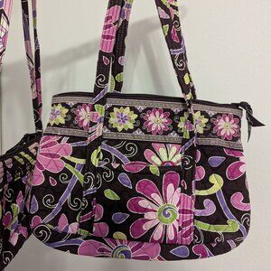 Vera Bradley Retired Purple Punch Small Tote (ask about bundling!)